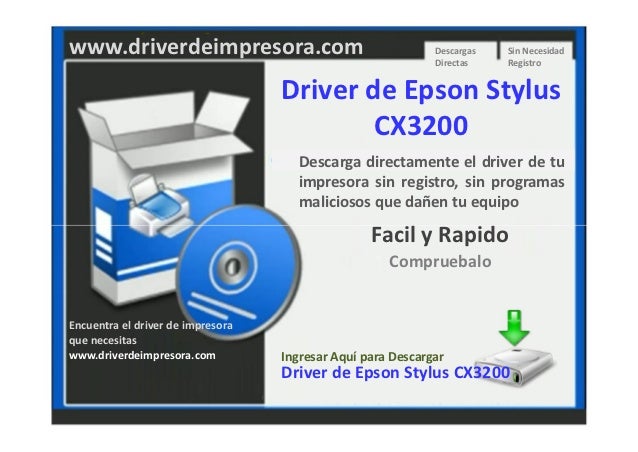 TÉLÉCHARGER PILOTE IMPRIMANTE EPSON STYLUS CX3200 PILOTE IMPRIMANTE EPSON STYLUS CX3200